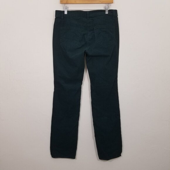 Ann Taylor Corduroy Green Pants Size 10 - Picture 3 of 7